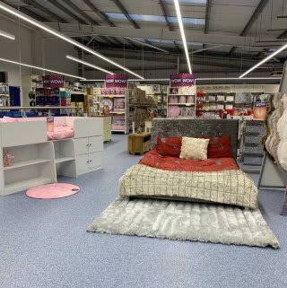B&M's brand new store in Bingley stocks a huge range of quality furniture, everything from wardrobes and beds to coffee tables and dining sets.