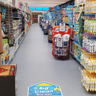 B&M's Big Clean event is now on at its newest store, recently opened in Telford.