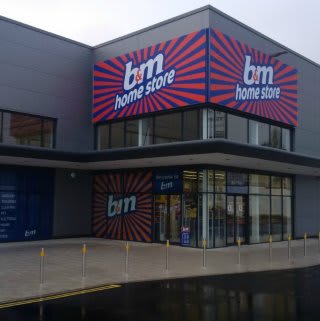 The new B&M Westwood store on opening day.