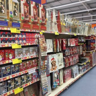 B&M's Christmas range is available at its new Stenhousemuir store, located on Tryst Road.