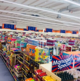 A first glimpse inside B&M's new store at Kingston Retail Park (relocated into the former Toys R Us store).
