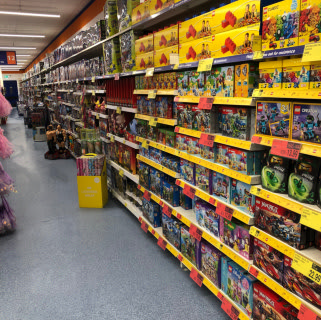 B&M stock a huge range of popular, big brand toys in its new store at Fife Central Retail Park, Kirkcaldy.