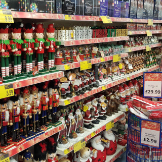 B&M's Shrewsbury store has plenty to offer customers, including a glittering range of gorgeous Christmas decorations.