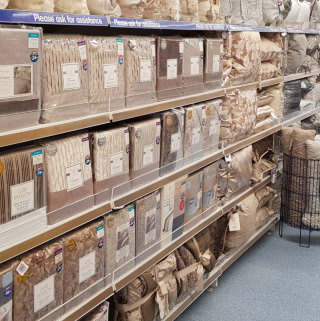 B&M's Shrewsbury store has plenty to offer customers, including beautiful home decor and soft furnishings in a range of styles and colours.
