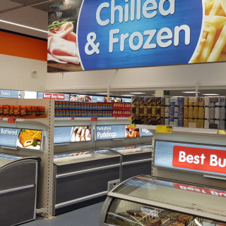 B&M's Shrewsbury store benefits from our new fresh and frozen range of food, so you can do all your grocery shopping in one place.