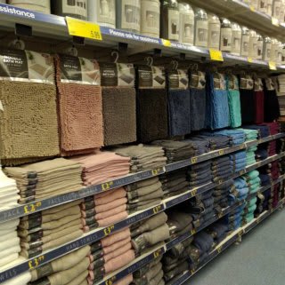 B&M Barnsley has re-opened with a bigger selection of products now available, boasting an extensive range of bathroom textiles from towels to bath mats.