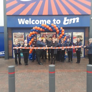 Store staff at B&M's newly refurbished store in Coventry were delighted to welcome local charity Kairose WWT, who received £250 worth of B&M vouchers for taking part in B&M's special day.