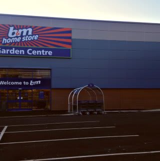 B&M Chadderton's new store, a new build unit at Gateway Retail Park.