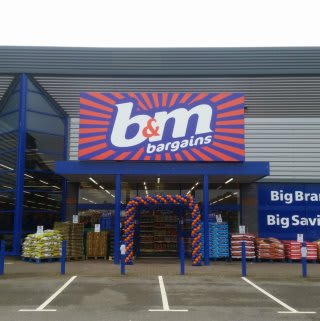 B&M's brand new Bargains Store in Peterborough, located at Boongate Retail Park.