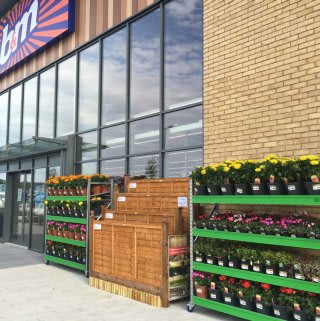 A first glimpse of B&M's 100th Garden Centre, located at Dolphin Retail Park, Southampton Road in Salisbury.
