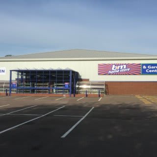 B&M's new Home Store & Garden Centre in Stratford-Upon-Avon. The store is located on Avon Industrial Estate, Birmingham Road
