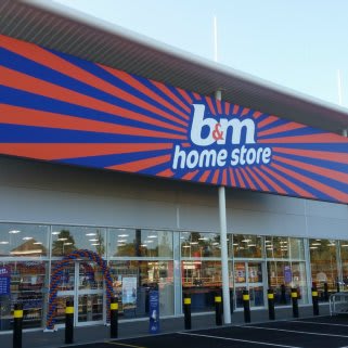 The brand new Home Store at Honeywood Retail Park, Devon, the first B&M in the town.