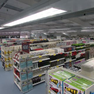 Inside Fort Kinnaird store.
