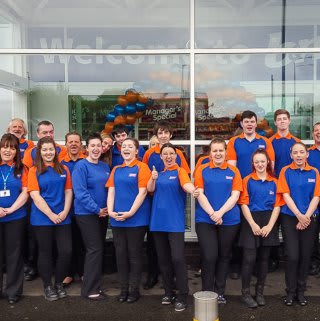 Fort Kinnaird store team.