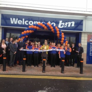 B&M's new Bristol store is opened by Lord Mayor Councillor Clare Champion-Smith and representatives from St Peter’s Hospice