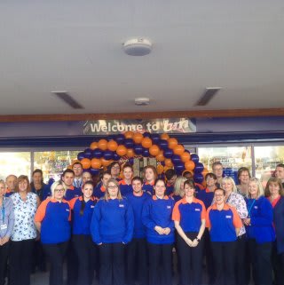 New Farlington store and team.