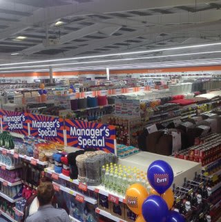 Inside the Farlington store.