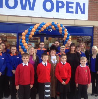 Holderness Road store opening.
