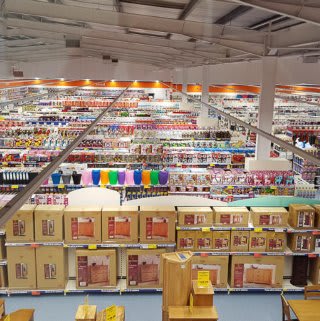 Inside the Hyde B&M store.