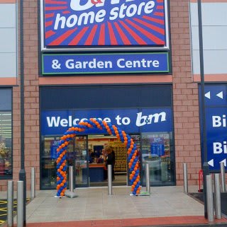 Hyndburn store entrance.