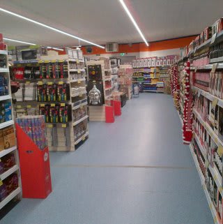 Inside the Hyndburn store.