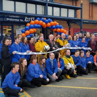 Our new Llandudno team.