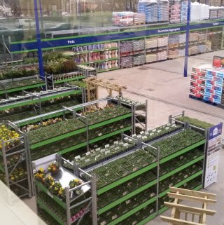 A look at the Garden Centre at B&M's new Swinton store, featuring seasonal ranges as well as all year round gardening products.
