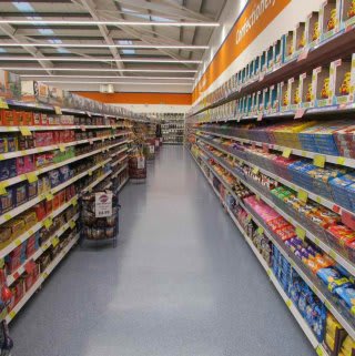 The range of confectionery products on offer at the new B&M Brunswick.