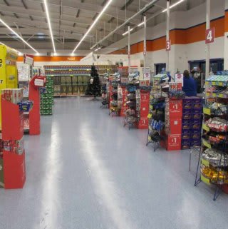 A first glimpse inside the new B&M Brunswick Homestore on opening day.