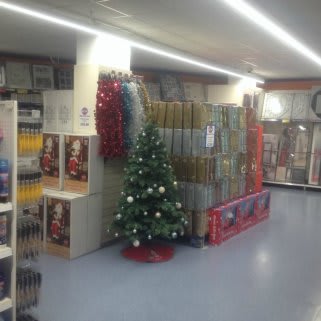 A sneak peek of the Christmas display featured at B&M Ipswich - Eastgate Shopping Centre