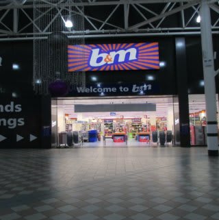 A first glimpse of B&M Hartlepool - Middleton Grange on opening day.