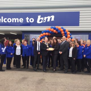 As part of B&M's Local hero initiative, the charity Marie Curie were given £250 worth of B&M vouchers as a thank you.