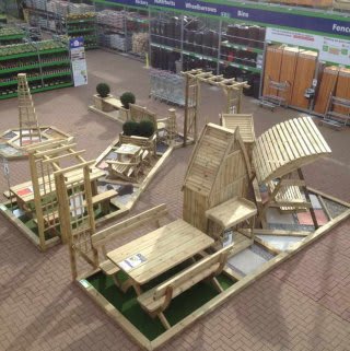 The new Garden Centre at B&M Teesbay