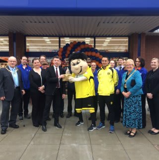 Representatives from Burton Albion Community Trust were in attendance and received £250 worth of B&M vouchers.