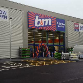 B&M's latest Bargains Store & Garden Centre in Brighouse, located at Baliff Bridge Retail Development (Bradford Road).