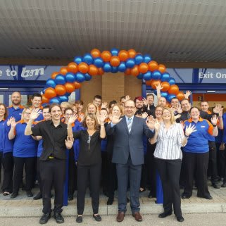 B&M's new store team at Baglan Bay, Port Talbot are delighted to get their doors open.