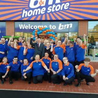 B&M Great Homer Street's store team are delighted to open their doors to their first customers.