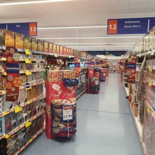 B&M have an extensive Christmas range, as shown in the retailer's brand new store on Great Homer Street, Liverpool.