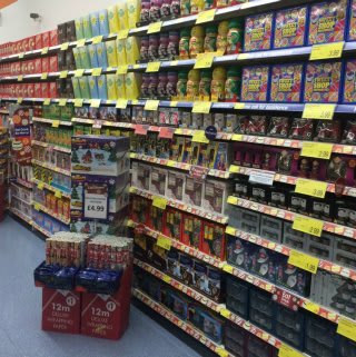 B&M stock a huge range of confectionery for Christmas at the new Llanelli store.