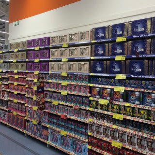 There are plenty of Christmas gifts for the whole family at B&M's newest store located at Cross Hands Business Park, Llanelli