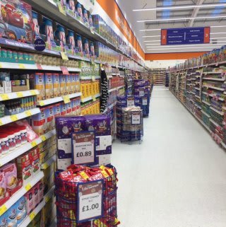 B&M Skegness stocks a huge range of food and grocery.