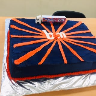 Staff found time for a well-earned cake break on opening day. B&M's new Maryport store opened on Curzon Street on Thursday (22nd November 2018).