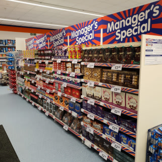 B&M's brand new store in Rochdale stocks all the latest B&M Manager's Specials, including great one-off deals and offers on groceries and electricals.