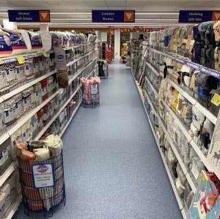 B&M's newest store at Haymarket Shopping Centre, Kemble Square, Leicester stocks a huge range of bedding, from duvet sets to pillows.