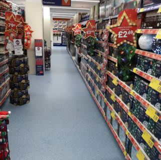 B&M's newest store at Haymarket Shopping Centre, Kemble Square, Leicester stocks a huge range of amazing Christmas essentials, from tree decorations and lights to wreaths, garlands and much more!