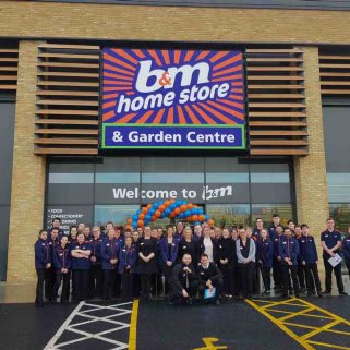B&M's newest store team at Canvey Island Retail Park are excited to open their doors for their very first customers.