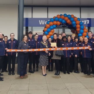 Store staff at B&M's new store in Breightmet were delighted to welcome Lord Mayor Cllr Elaine Sherrington, who cur the ribbon on opening day. Representatives from Heartlift, the store's chosen charity for opening day were also in attendance. The charity received £250 worth of B&M vouchers for taking part in B&M's special day.