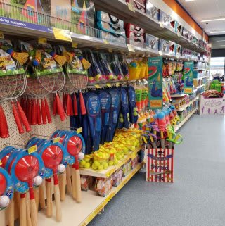 B&M's brand new store in Breightmet stocks a great range of outdoor toys for fun in the sun!