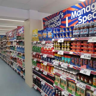 You'll find the full selection of this month's Managers Specials at B&M's brand new store in Lydney.