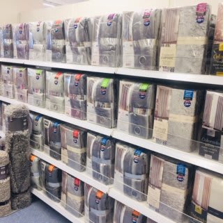 B&M's brand new store in Lurgan stocks a charming range of home decor and textiles, including curtains, voiles and panels for any room.